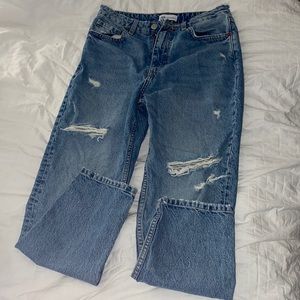 zara mom jeans